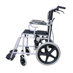 Silla de Ruedas de Tránsito de Acero